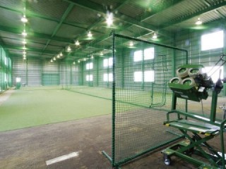 Indoor practice field